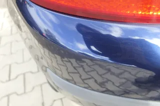 Skoda Fabia 6Y Schrägheck Stoßstange hinten Heckstoßstange blau LF5U - Bild 5