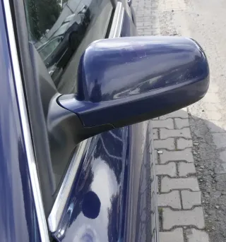 VW Passat 3B 3BG elektrischer Spiegel Außenspiegel links Glas blau LA5E - Bild 1