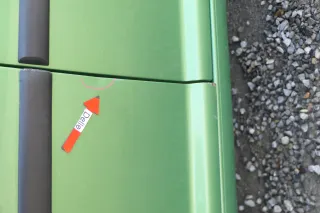VW Golf 4 Bora Tür vorne links Fahrertür 4/5-Türer & Kombi grün LA6P -ohneAnba - Bild 7