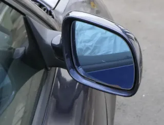 Audi A3 8L elektrischer Spiegel Außenspiegel rechts blau LZ5T - Bild 2