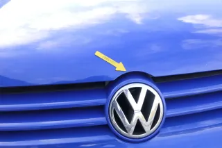 VW Golf 4 Motorhaube Haube Klappe vorne blau LW5Z - Bild 11