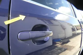 VW Passat 3B 3BG 3B6 Kombi Avant Tür hinten rechts mit Scheibe blau LB5N - Bild 8