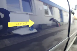 VW Passat 3B 3BG 3B6 Kombi Avant Tür hinten rechts mit Scheibe blau LB5N - Bild 4