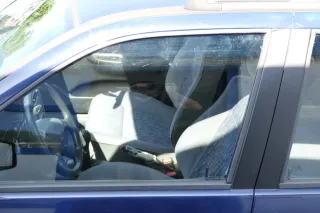 VW Polo Kombi Caddy 9K vorne links Fenster Scheibe in Tür Fensterscheibe - Bild 2