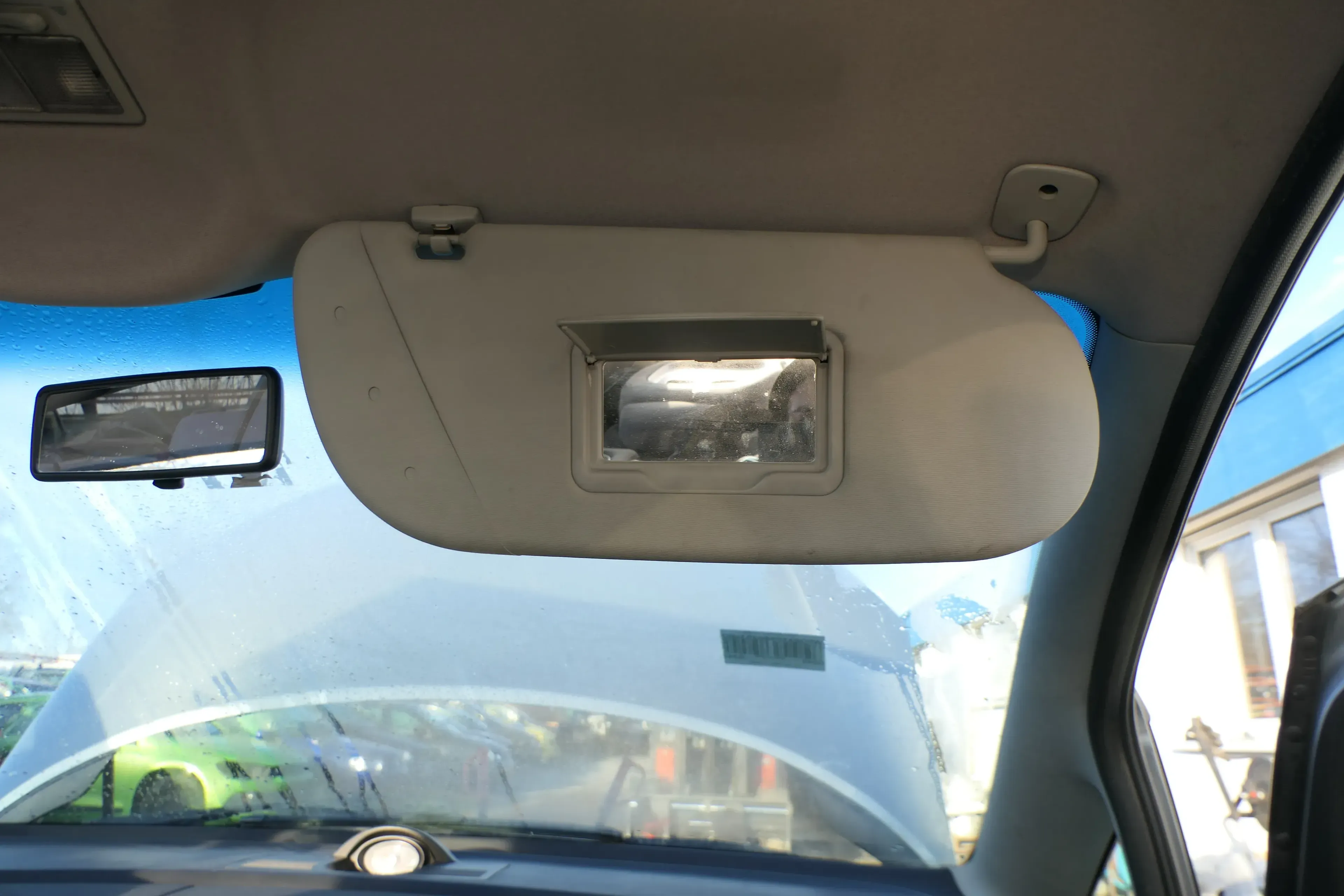 VW Sharan 7M Galaxy WGR Sonnenblenden Sonnenblende grau rechts - Bild 1
