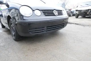 VW Polo 9N Stoßstange Frontstoßstange vorne schwarz L041 black - Bild 3