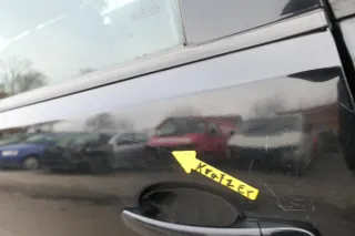 VW Polo 9N 9N3 Tür hinten links 4/5-Türer schwarz L041 - ohne Anbauteile - Bild 7