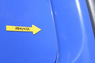 VW Polo 9N3 9N Heckklappe Kofferraumklappe Klappe blau LA5F- ohne Anbauteile - Bild 4