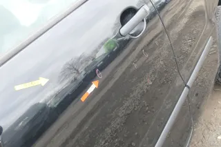 VW Fox 5Z Tür vorne links Fahrertür schwarz L041 - ohne Anbauteile - Bild 7