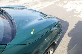 VW Lupo Motorhaube Klappe Frontklappe Haube vorne grün LA6N - Bild 3