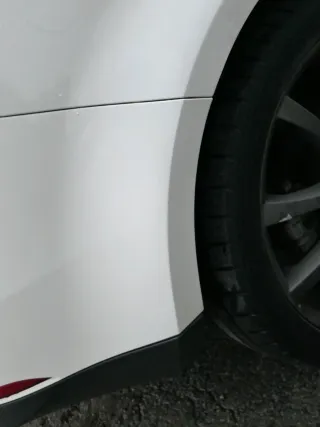 Seat Ibiza 6J Stoßstange Heckstoßstange hinten weiß LB9A 2/3-Türer Spoiler - Bild 12