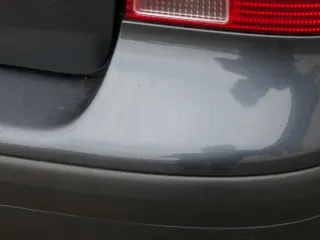 VW Golf 4 Limousine Stoßstange hinten Heckstoßstange Stoßfänger blau LC5H - Bild 4
