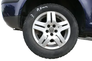 4x Golf 4 Bora Alufelgen Felgen 195/65 R15 Winterreifen Reifen 1J0601025Q 6-7mm - Bild 5
