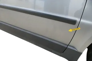 VW Passat 3B 3BG Kombi + Limo Tür vorne rechts Beifahrertür grau LD7W - Bild 5