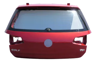 VW Golf 7 5G Limousine Heckklappe Kofferraumklappe Klappe hinten LA3X sunsetred - Bild 1