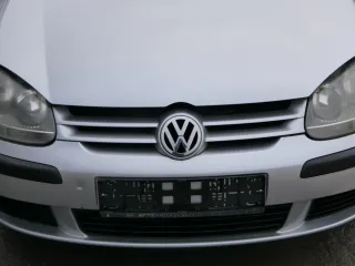 VW Golf 5 1K V Stoßstange vorne Frontstoßstange Stoßfänger silber LA7W - Bild 7