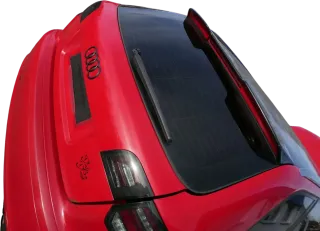 Audi A3 8P 4/5-Türer Heckklappe Klappe hinten rot LY3J Spoiler Scheibe - Bild 6