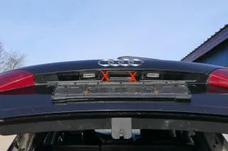 Audi A4 B8 8K Kombi Avant hinten Heckklappe mit Scheibe Deckel schwarz LZ9Y - Bild 10