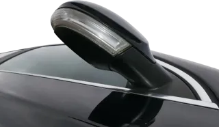 VW Passat 3C elektrischer Spiegel Außenspiegel rechts m.Glas Blinke schwarz LC9X - Bild 4