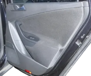 1x VW Passat 3C Variant Türverkleidung Verkleidung Tür hinten rechts schwarz - Bild 1