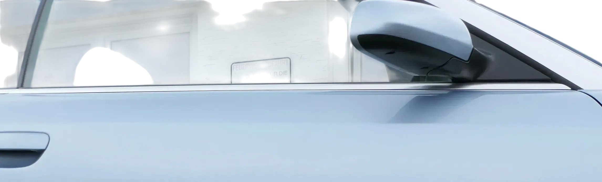 A4 8H Cabrio Leiste Zierleiste Tür vorne recht schrom silber oben Fensterschacht - Bild 1