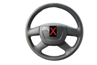 Skoda Superb Fabia 5J Lenkrad 4-Speichen 3T0419091   KEIN AIRBAG !!! - Bild 2