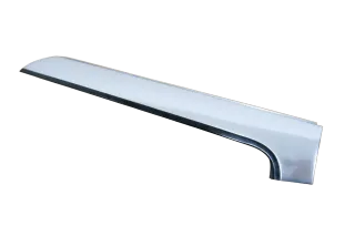 A4 8H Cabrio Leiste Zierleiste Blende A-Säule Abdeckung rechts chrom silber - Bild 5