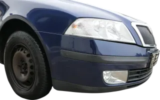 Skoda Octavia 1Z Stoßstange vorne Frontstoßstange blau LF5Q Stoßfänger - Bild 11