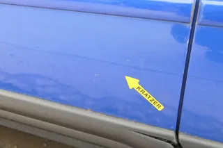 A4 B5 Tür nur Türblatt vorne links Fahrertür blau LZ5M Kombi oder Limo - Bild 6