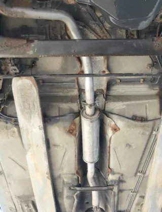 Audi 80 Auspuff Mittelschalldämpfer Mitte Endschalldämpfer 2,0 ABT Benzin - Bild 2