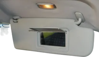 VW New Beetle 9C Sonnenblenden Sonnenblende grau rechts - 3B0857552AK Spiegel - Bild 1