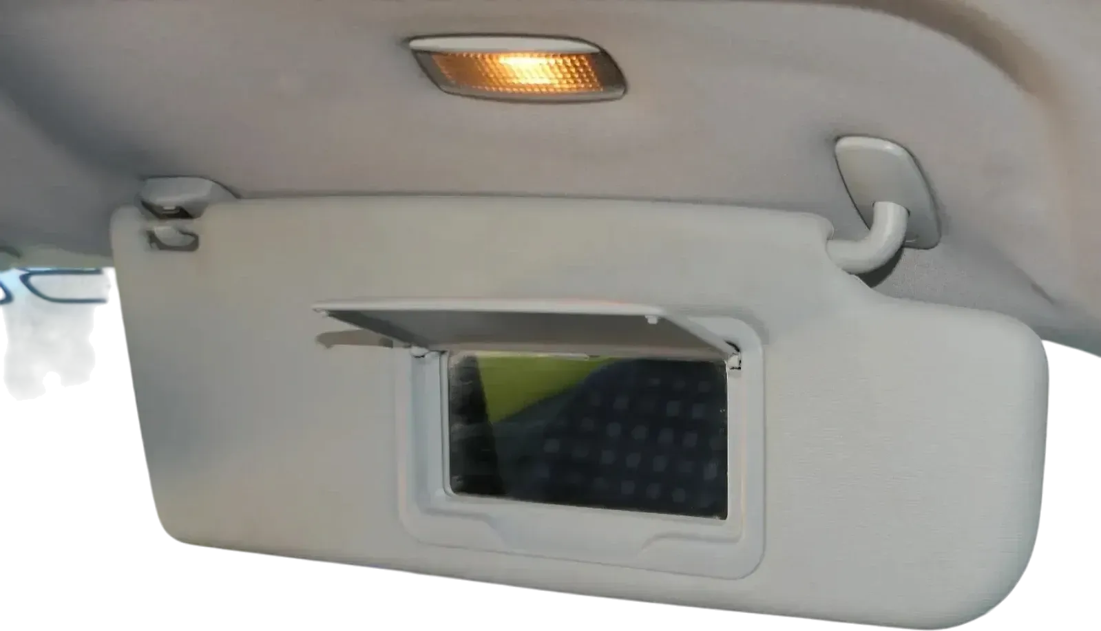 VW New Beetle 9C Sonnenblenden Sonnenblende grau rechts - 3B0857552AK Spiegel - Bild 1