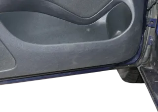 1x Octavia 1Z Türverkleidung Verkleidung Tür vorne links onyx schwarz Türgriff - Bild 5
