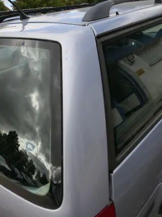 VW Passat 3B Kombi Variant Heckklappe Klappe hinten mit Scheibe blau LL5Y - Bild 4