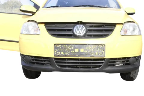 VW Fox 5Z Stoßstange vorne Stoßfänger gelb LY1C mit Grill