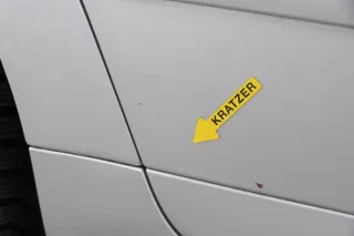 A4 B7 8E NUR Zierleiste Leiste Abdeckung Tür hinten rechts unten silber LY7W - Bild 2