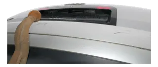 Quattro A6 4B Kombi Stoßstange hinten Heckstoßstange schwarz LZ9W Facelift + PDC - Bild 5