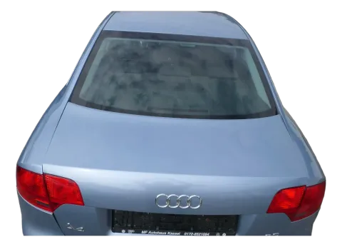 Audi A4 B7 8E Limousine Limo Heckklappe Klappe hinten blau LY5J