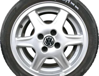 1x VW Polo 6N2 Lupo Alufelge Felge 1H0601025AE BBS 15 Zoll 6J x 15 ET45 - Bild 1