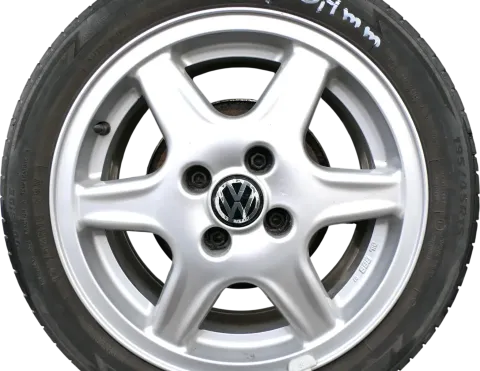1x VW Polo 6N2 Lupo Alufelge Felge 1H0601025AE BBS 15 Zoll 6J x 15 ET45