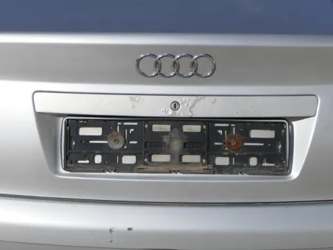 A4 B5 Limousine Griff Heckklappe Heckklappengriff silber LY7W Facelift Öffner