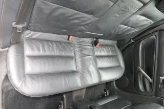 VW Passat 3B 3BG Kombi Sitz Rückbank Rücksitzbank Sitzfläche Sitze Leder schwarz - Bild 4