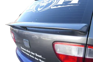 Seat Leon 1M Heckklappe Klappe hinten Kofferraumklappe grau LS7T Spoiler - Bild 6
