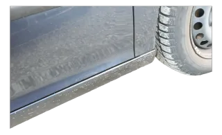 VW Golf 5 1K Tür vorne rechts Beifahrertür grau blau LC5F- ohne Anbauteile - Bild 3