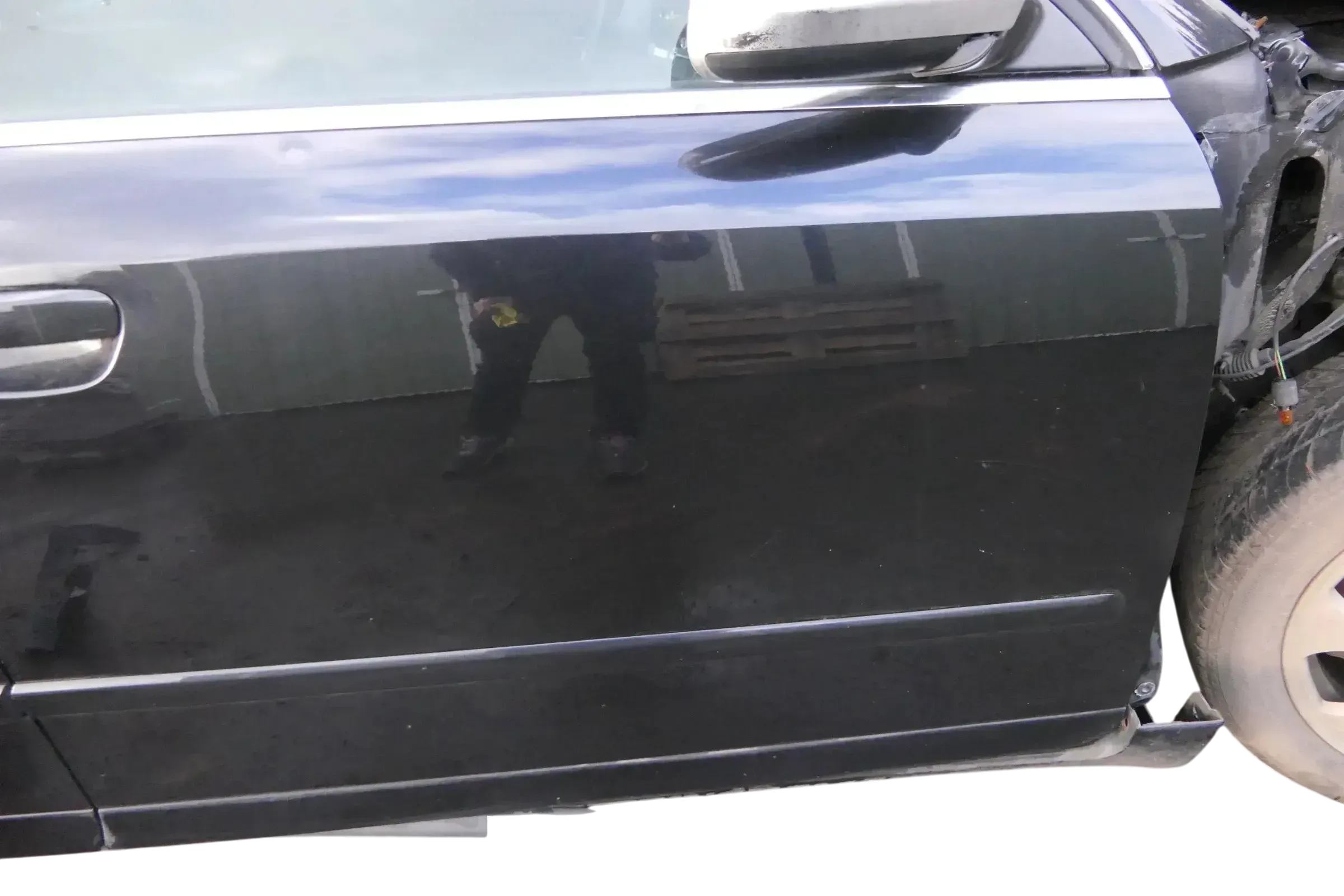 Audi A4 B6 8E Türblatt Tür vorne rechts Beifahrertür schwarz LZ9W Kombi+Limo - Bild 1