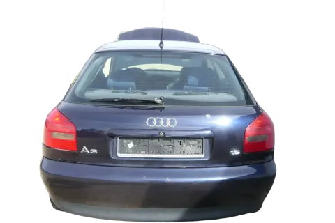 A3 8L bis cBj. ca1999 Heckklappe Kofferraumklappe Klappe hinten blau LZ5L Scheib