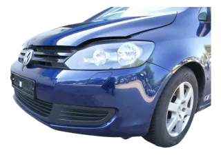 Golf 6 5M Plus Stoßstange vorne Frontstoßstange Stoßfänger blau LD5Q SWR - Bild 6