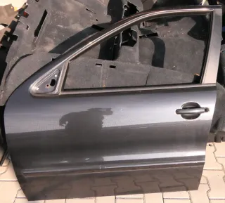 Seat Leon Toledo 1M Tür vorne links Fahrertür schwarz LC9Z - Bild 1