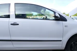 VW Fox 5Z Tür vorne rechts Beifahrertür weiß0 LB9A - ohne Anbauteile - Bild 1