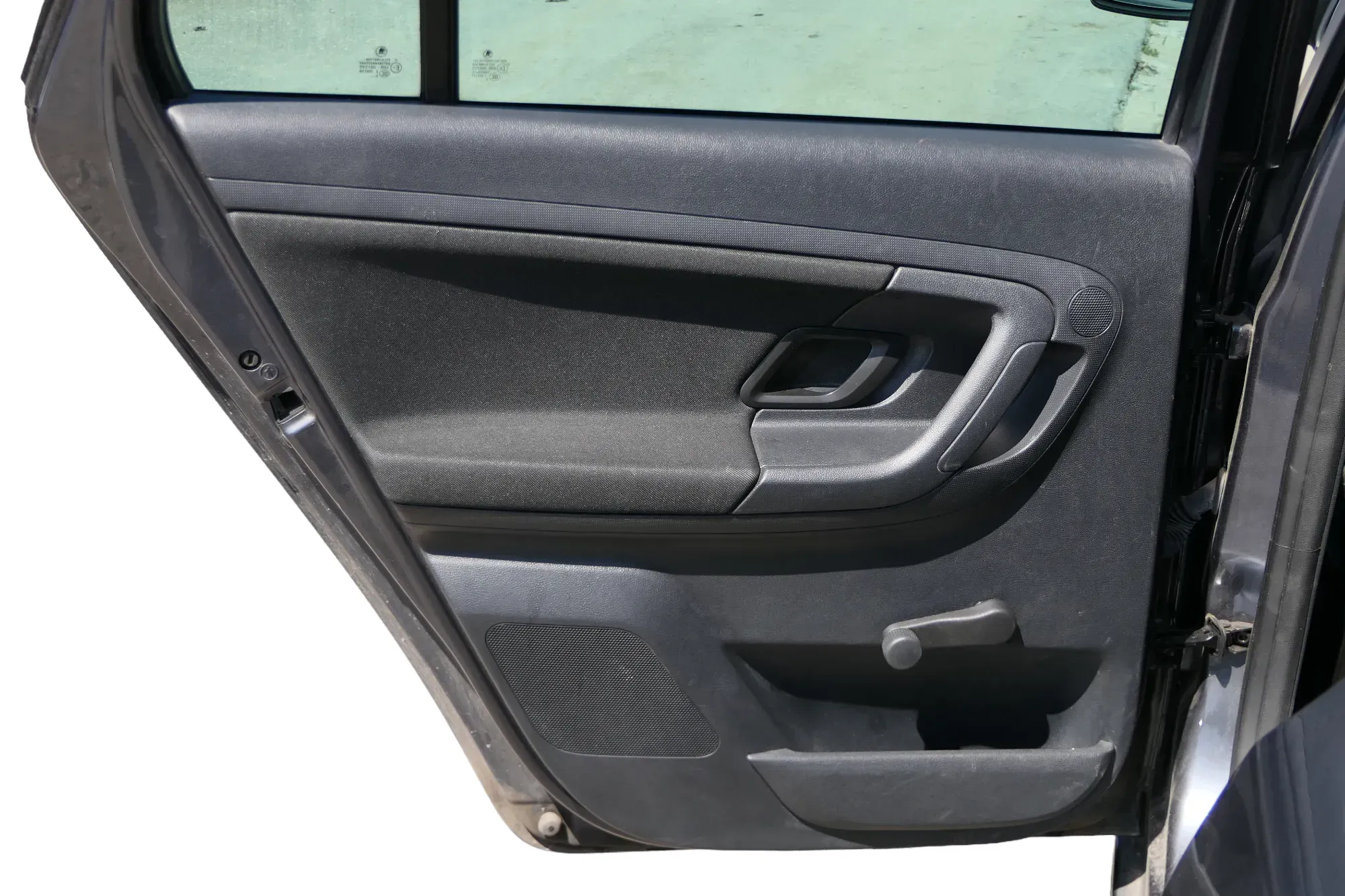 1x Skoda Fabia 5J Kombi Combi Türverkleidung Verkleidung Tür hinten links Griff - Bild 1